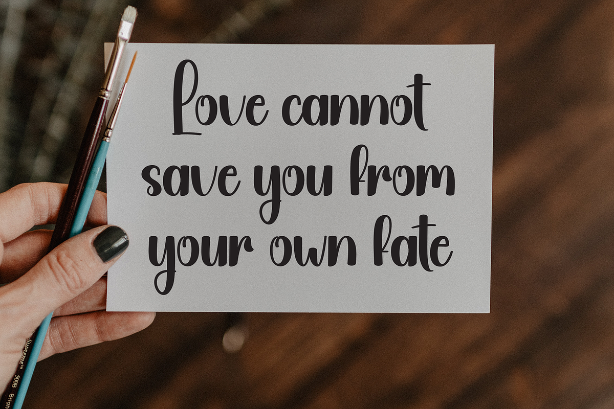 Ballerina | Script Font, a Handwritten Font by Scratchones (Photo 4 of 9)