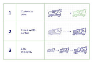 Building And Construction Icon Set