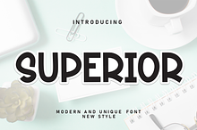 Superior | Script Font