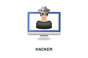 Cybercrime 3D Icons Set Bundle, an Object Graphic by Aimagenarium@gmail.com (Thumbnail 2 of 21)