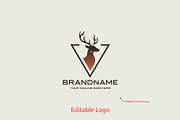 Modern Deer Logo Design, a Branding & Logo Template by YUDesignStore (Thumbnail 1 of 10)
