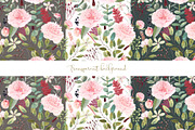 Watercolor peony and eucalyptus, a Decorative Illustration by marie dricot (Thumbnail 11 of 11)