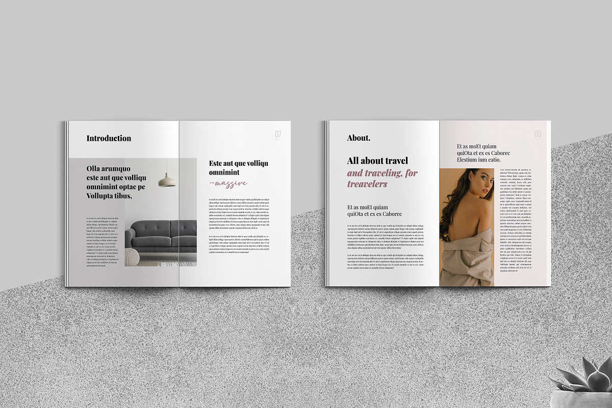 Massive Magazine Template preview 7