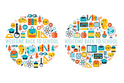Back to school 40 vectors pack, an Education Illustration by Anttoniu (Thumbnail 2 of 5)