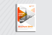 10 Page Annual Report Template, a Brochure Template by pixelcreatx (Thumbnail 1 of 6)