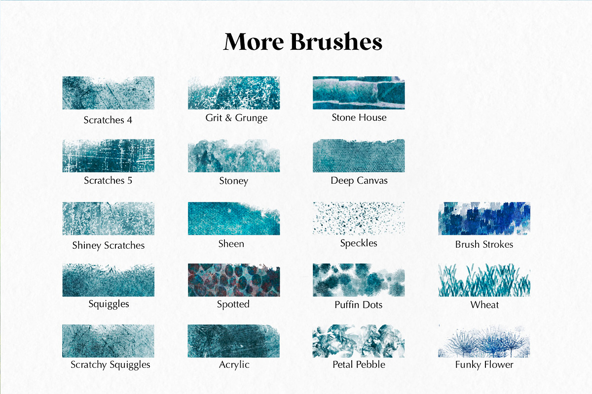 Totally Texture For Procreate, a Brush Add-On by Sofydoll Designs (Photo 5 of 8)