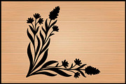 25 Floral Silhouette Puzzle Bundle, a Decorative Illustration by Artivon (Thumbnail 2 of 4)