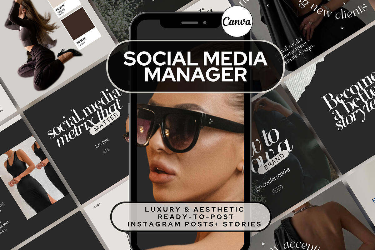 Instagram Templates for Canva, a Social Media Template by Design Driven Media (Photo 2 of 10)
