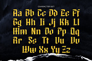 Bulughul Marom - Modern Blackletter, a Blackletter Font by Mokatype Studio (Thumbnail 8 of 10)
