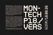 Montech P18, a Sans Serif Font by OWL KING (Thumbnail 6 of 7)