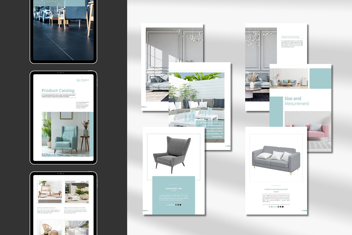 Furniture Product Catalogue Canva, a Brochure Template by TheBrightGrap (Photo 4 of 10)