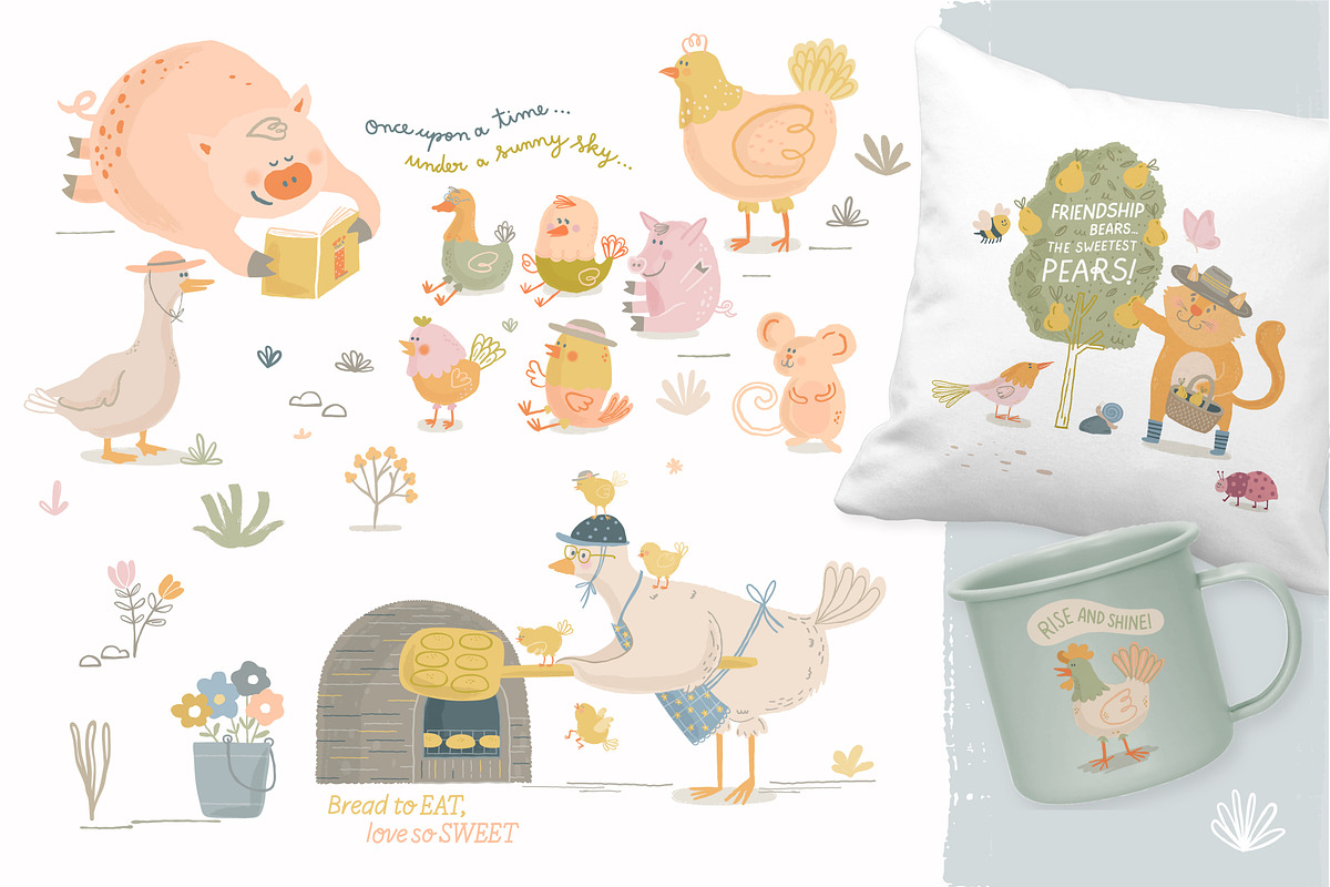 Farm&Friends. Kids Collection, an Animal Illustration by Isa De Gregorio (Photo 3 of 11)