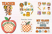 Coquette Teacher Fall Bundle Sublima, an Illustration by CreationArt (Thumbnail 4 of 5)