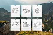 Adventure Vector Illustrations, an Illustration by Emma Webb Studio (Thumbnail 3 of 7)