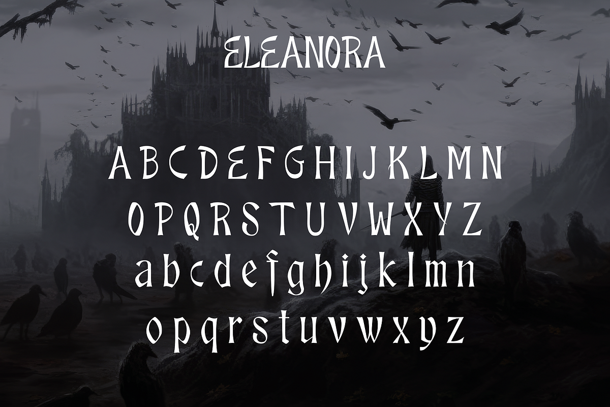 Eleanora - Medieval Blackletter Font, a Serif Font by HipFonts (Photo 3 of 10)