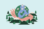 Go Green Illustration, an Object Illustration by Jump Studio (Thumbnail 7 of 10)