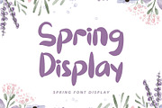 Spring Display, a Handwritten Font by Yoga Letter (Thumbnail 1 of 6)