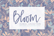 Bloom Floral Pattern Collection, a Pattern Graphic by The Paper Town (Thumbnail 1 of 10)