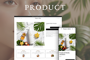Nusa Glow Organic Store Template, a Shopify Template by AtelierDuVow (Thumbnail 4 of 10)