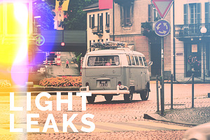 Light Leaks - Photo Overlays, an Action Add-On by Nostal Studio