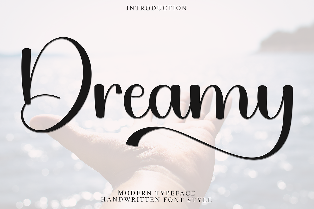 Dreamy, a Handwritten Font by FreshTypeINK (Photo 1 of 8)