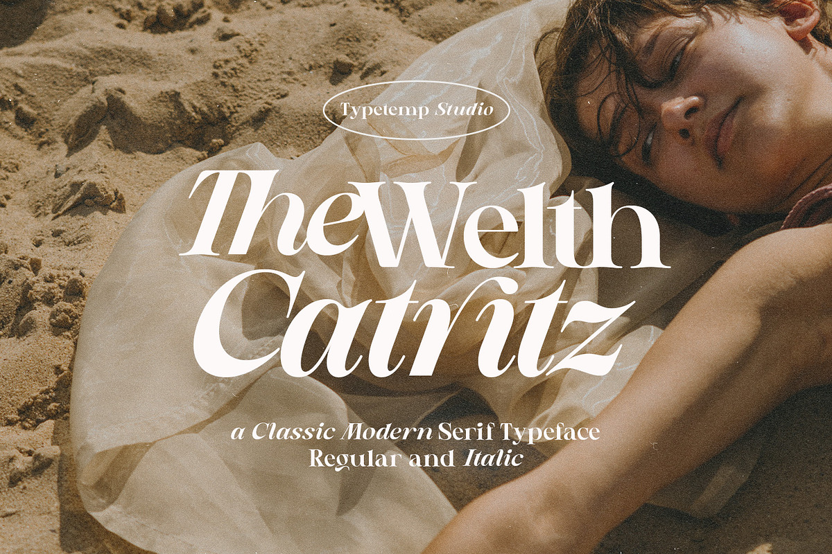 Welth Catritz - Classic Serif, a Serif Font by Typetemp Studio (Photo 1 of 29)