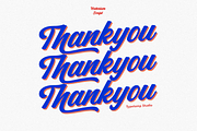 Naterium Retro-Modern Script Font, a Script Font by Typetemp Studio (Thumbnail 16 of 16)