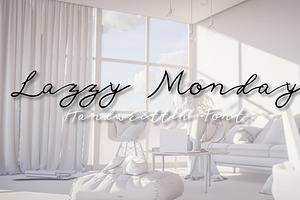 Lazzy Monday font