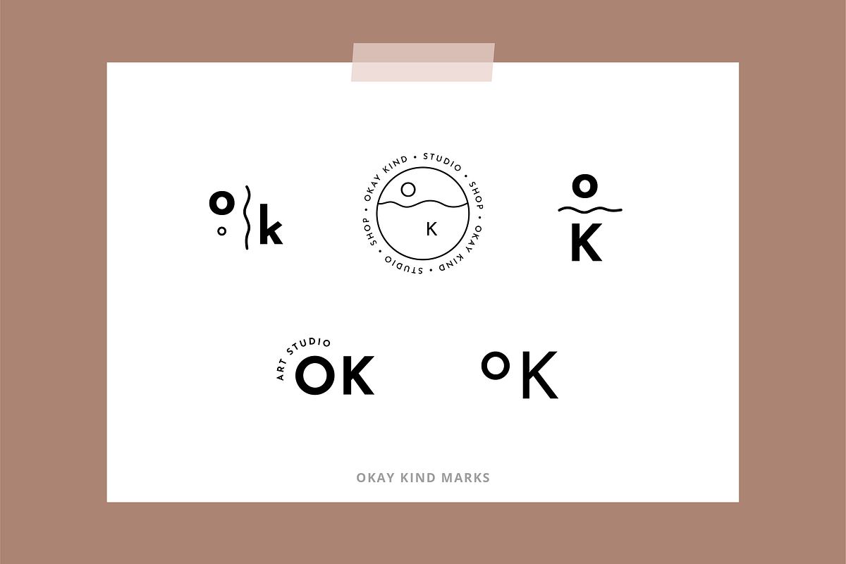 110 Minimal Logo Designs, a Branding & Logo Template by Erin Cassidy (Photo 13 of 22)