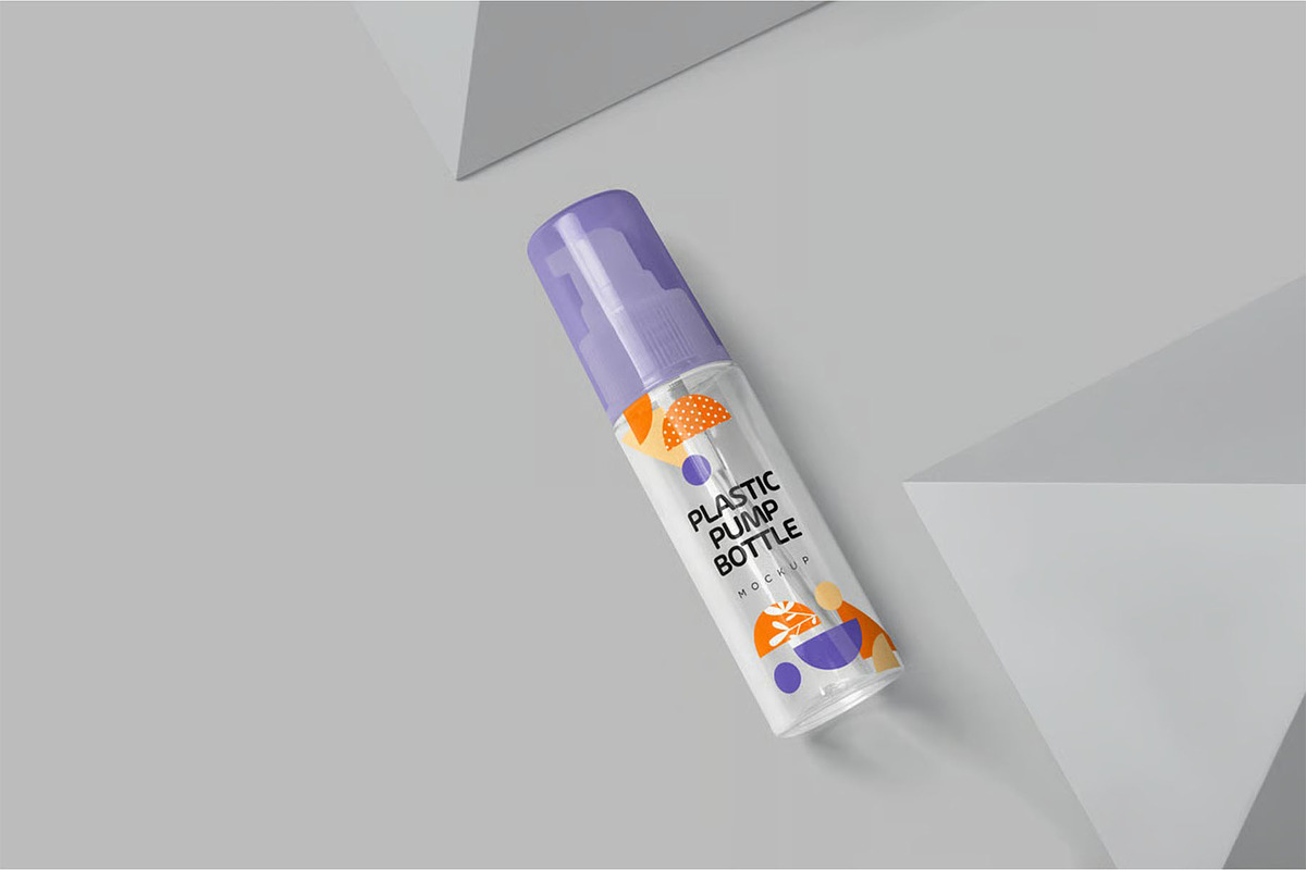 Plastic Airless Pump Bottle Mockups, a Product Mockup by megostudi0 (Photo 6 of 7)