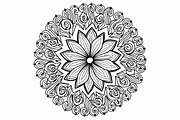 Elegant Hand-Drawn Mandala Designs B, an Object Graphic by BIPLOB EXPERT (Thumbnail 6 of 14)