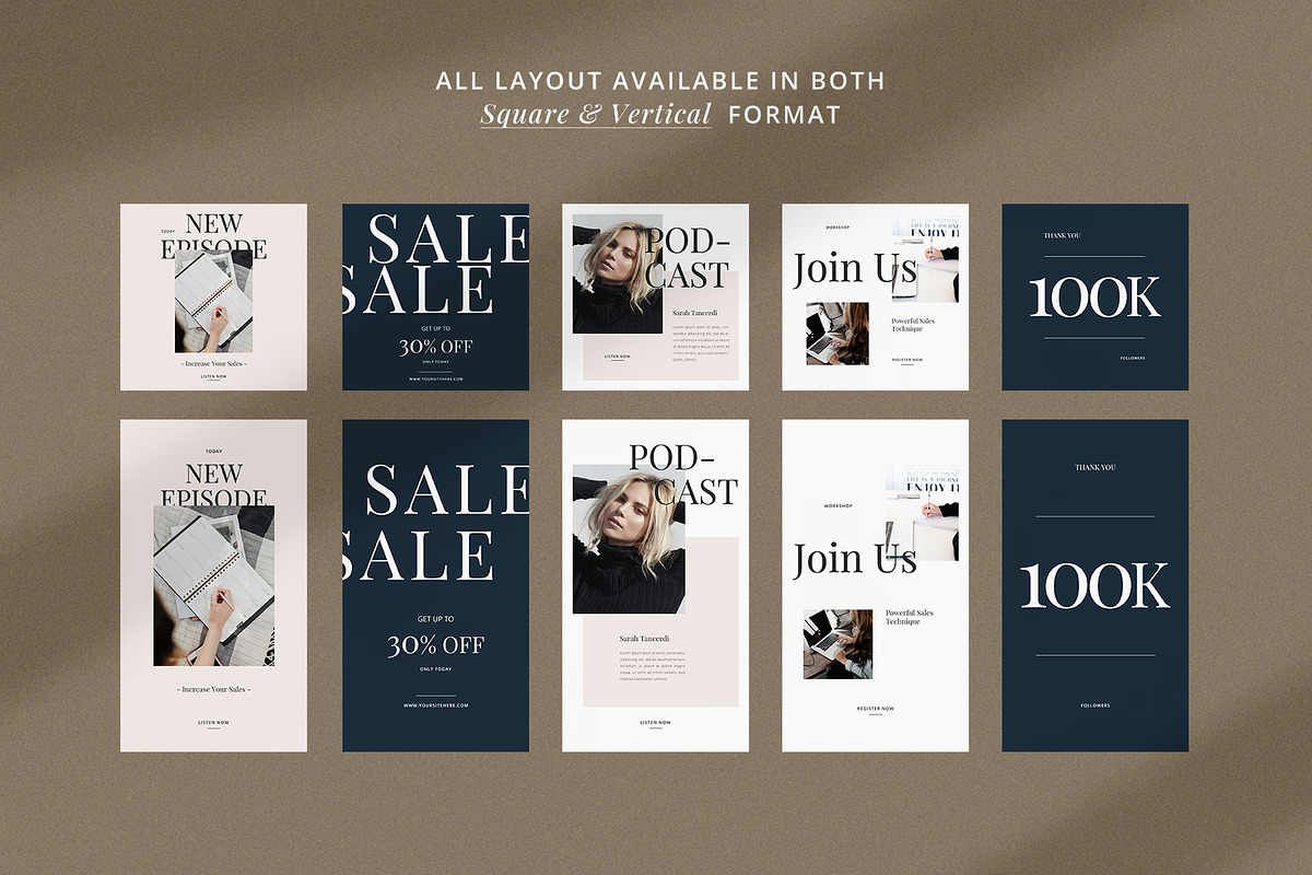 Influencer Media Kit - PS & CANVA, a Social Media Template by Visuel Colonie® (Photo 10 of 14)