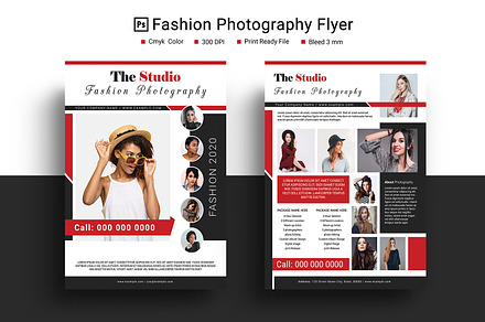 Model Comp Card Template preview 5