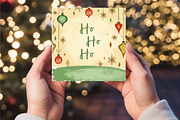 Retro Christmas Ornament-Backgrounds, a Seasonal Illustration by Blynn Pippen (Thumbnail 18 of 19)
