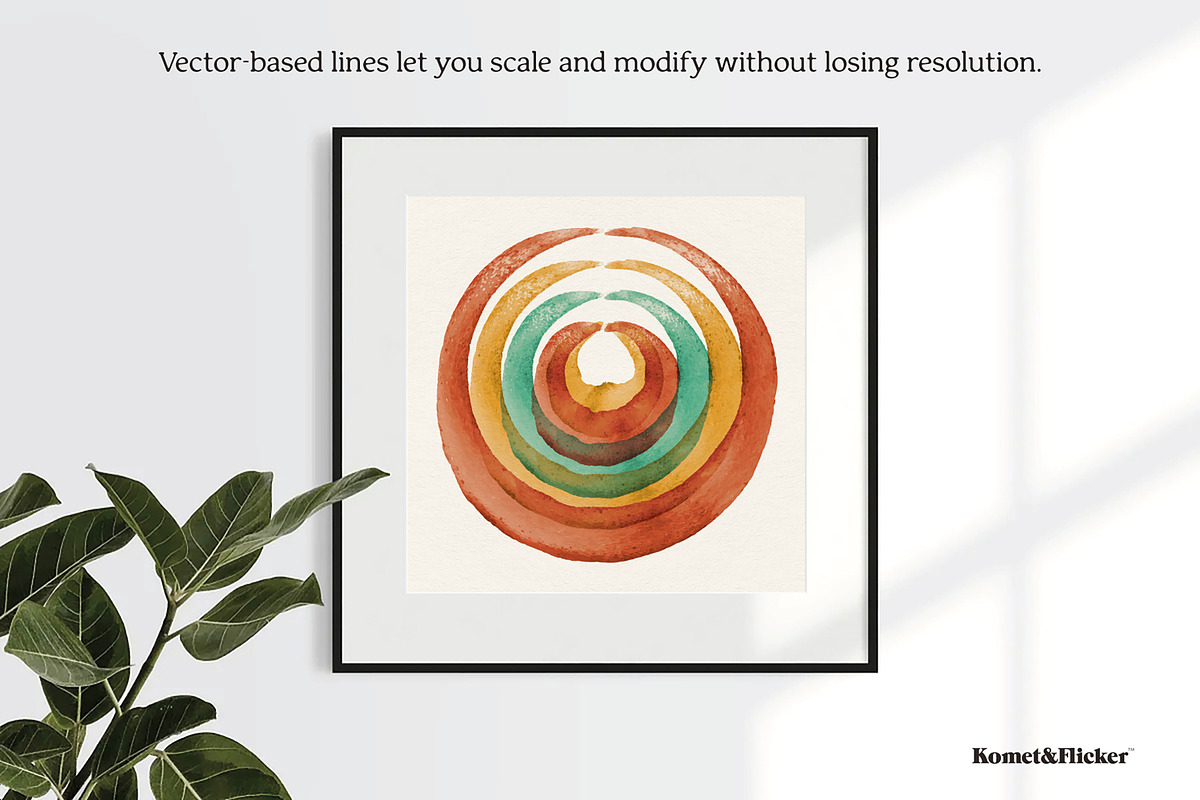 Vector Watercolor Brushes, a Brush Add-On by Komet & Flicker (Photo 12 of 13)