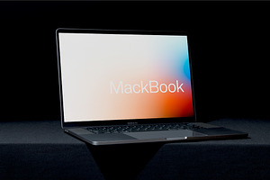 MacBook Pro Realistic Mockup P.01