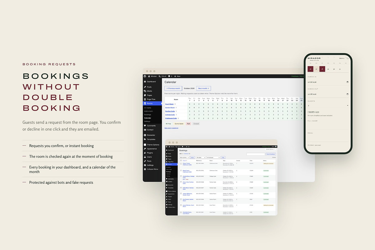 Tennis Club & Hotel Elementor Theme, a WordPress Template by Tomasz Ganclerz (Photo 11 of 21)