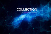 Abstract space backgrounds, an Illustration by Julvil (Thumbnail 6 of 8)