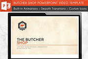Butcher Power Point Video Template, a Presentation Template by Kathy Green Design (Thumbnail 2 of 4)
