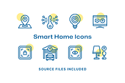 72 Smart Home Icons, a Duotone Icon by Furnace (Thumbnail 2 of 5)