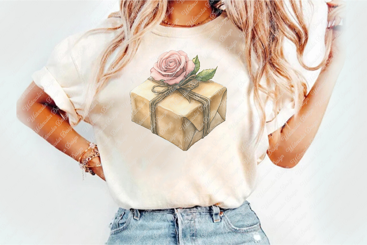 Rustic Mothers Day Clipart, an Illustration by Watercolor design (Photo 5 of 12)