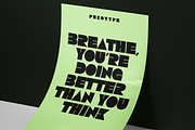 Nobu - Bold Block Display Logo Font, a Sans Serif Font by Pekotype (Thumbnail 14 of 15)