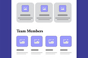 Modern Landing Page Wireframe, a Landing Page Template by MightyDesign (Thumbnail 4 of 8)