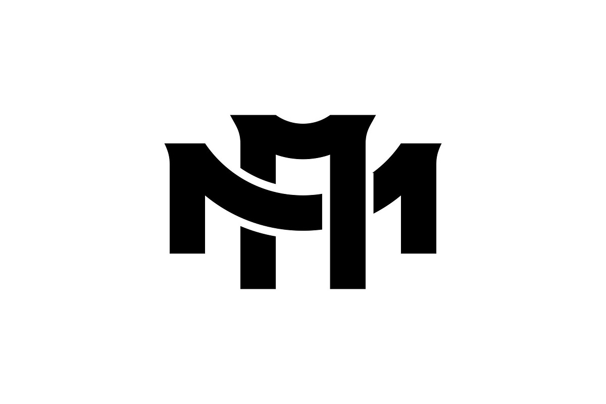 Monogram Letter MM Logo, a Branding & Logo Template by Buqancreative (Photo 1 of 4)