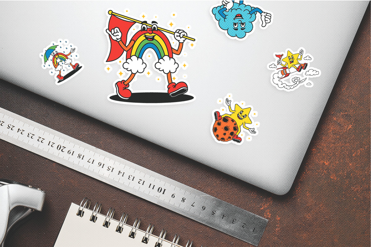 Retro Sky Park Illustration, an Object Illustration by Decoconio Design (Photo 7 of 8)