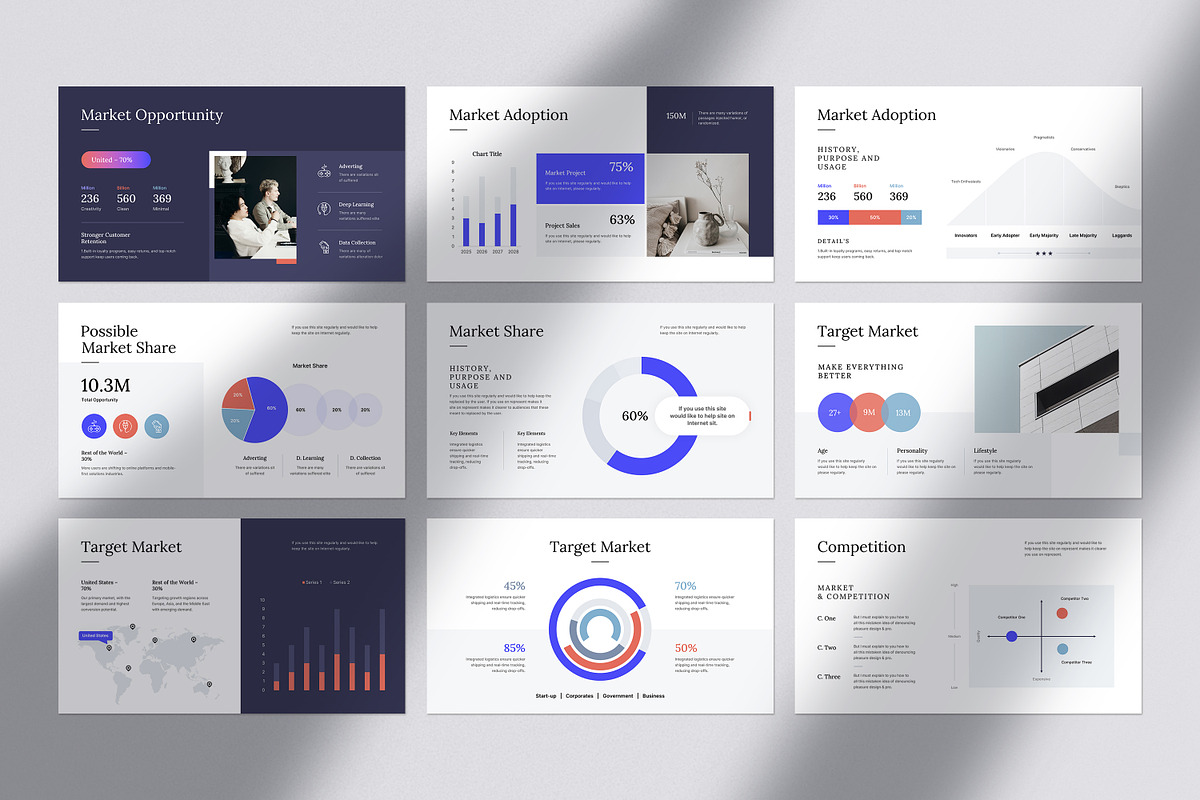 Business Pitch Deck Presentation, a Presentation Template by GoldenPixelStudio (Photo 15 of 29)