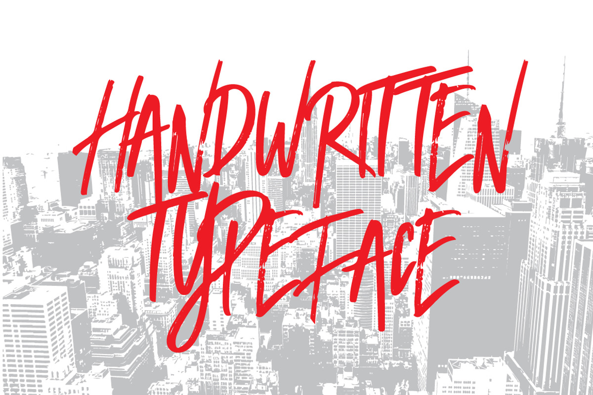 Broken Dark Typeface preview 4