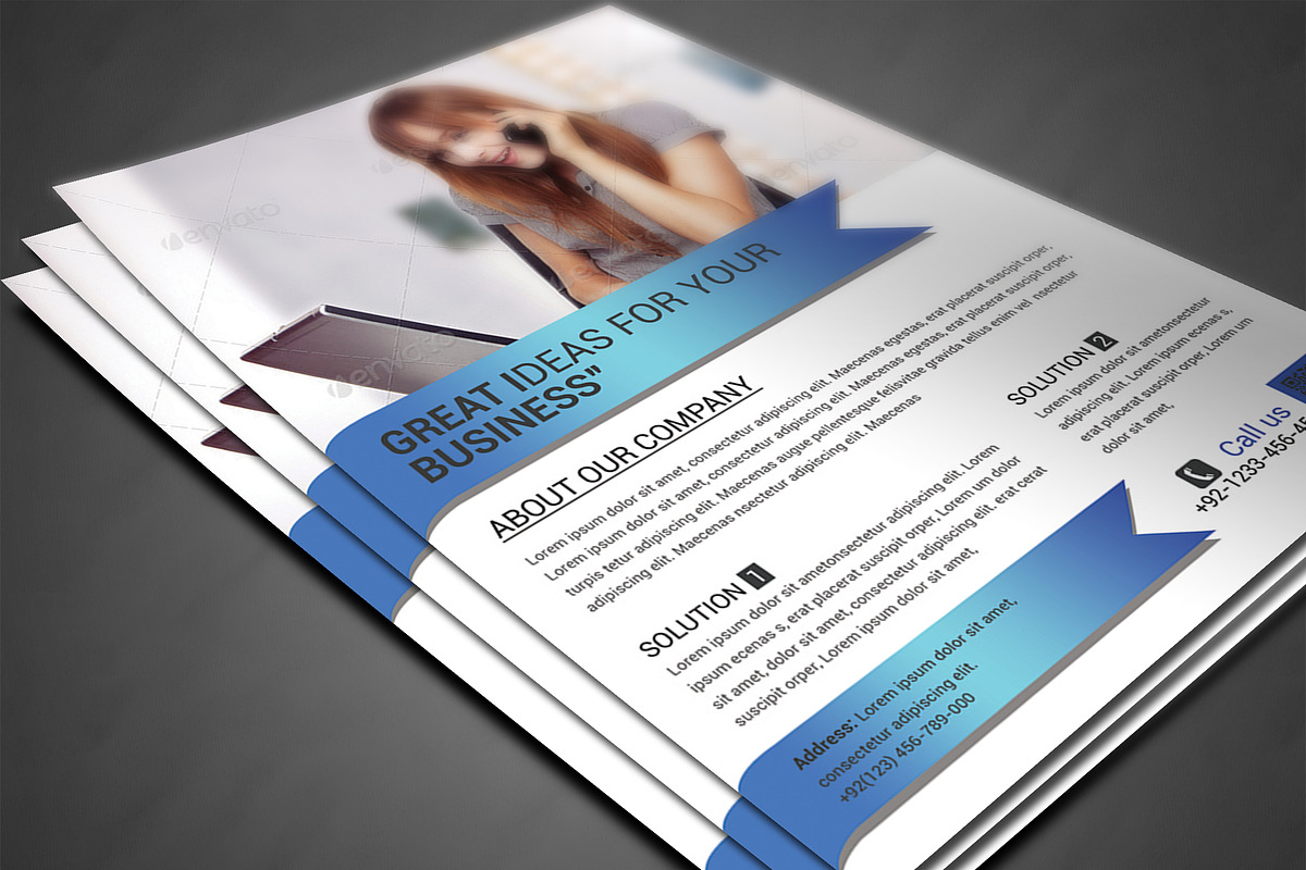Best Business Flyers Templates, a Flyer Template by AfzaalGraphics (Photo 3 of 4)