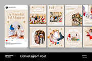 Beige Elegant Eid Instagram Post, a Social Media Template by Neermana (Thumbnail 1 of 4)
