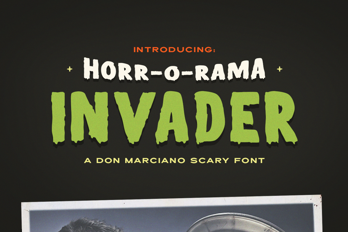 Invader Scary Font